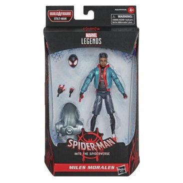 Marvel Legends Spider-Man: Into the Spider-Verse Miles Morales [Stilt-Man BAF]