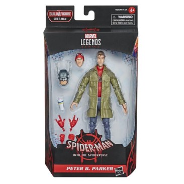 Marvel Legends Spider-Man: Into the Spider-Verse Peter B. Parker [Stilt-Man BAF]