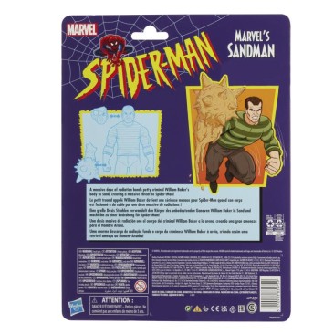 Marvel Legends Spider-Man Retro Collection Sandman