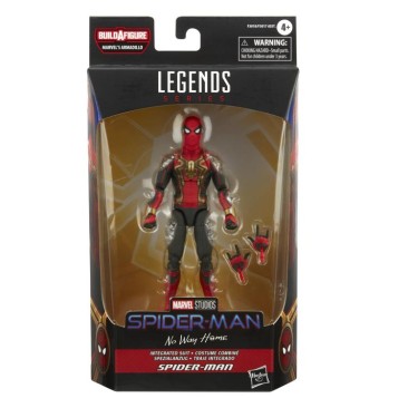Marvel Legends Spider-Man No Way Home Integrated Suit Spider-Man (Marvel's Armadillo BAF)