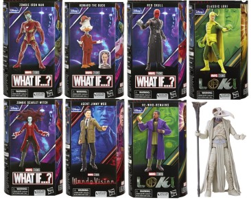 Marvel Legends What If... Wave Set of 7 Figures (Khonshu BAF)