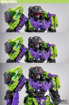 Master Made SDT-08 Destroyer Demolisher Combiner [6 in 1 and bust]