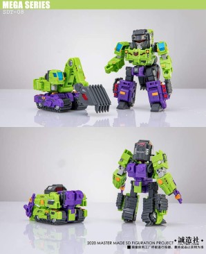 Master Made SDT-08 Destroyer Demolisher Combiner [6 in 1 and bust]