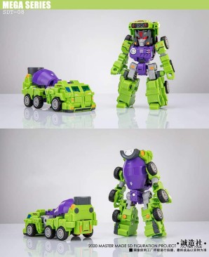 Master Made SDT-08 Destroyer Demolisher Combiner [6 in 1 and bust]