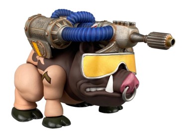 Premium DNA Barnyard Commandos Private Side O'Bacon Figure