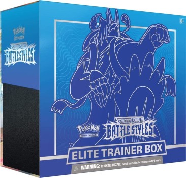 Pokemon TCG: Sword & Shield - Battle Styles - Elite Trainer Box [RED and BLUE Combo]