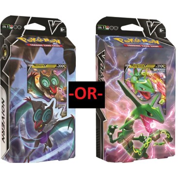 Pokemon TCG: Rayquaza or Noivern V Battle Deck