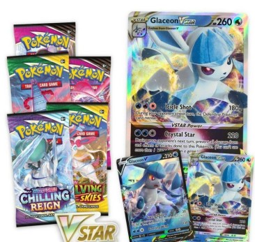 Pokemon TCG: PokÃ©mon VStar Special Collection (Glaceon)