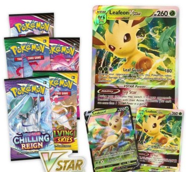 Pokemon TCG: PokÃ©mon VStar Special Collection (Leafeon)