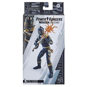 Power Rangers Lightning Collection Dino Thunder Black Ranger
