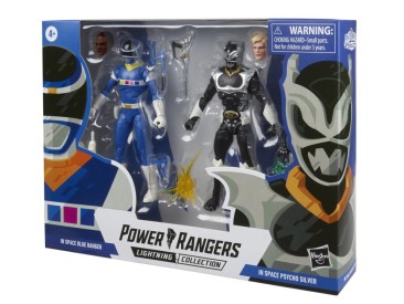 Power Rangers in Space Lightning Collection Blue Ranger Vs. Silver Psycho Battle Pack