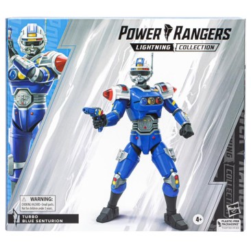 Power Rangers Turbo Lightning Collection Blue Senturion