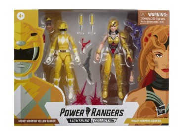 Mighty Morphin Power Rangers Lightning Collection Yellow Ranger Vs. Scorpina Battle Pack