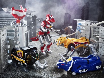 Mighty Morphin Power Rangers Lightning Collection Zord Ascension Project 1/144 Scale Dino Megazord