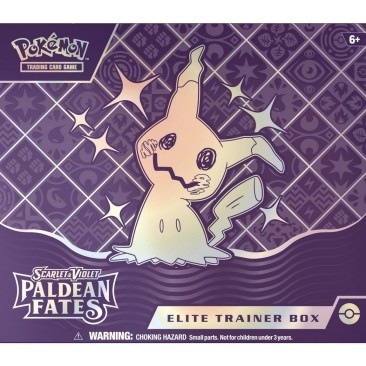 Pokemon TCG: Scarlet and Violet Paldean Fates  Elite Trainer Box