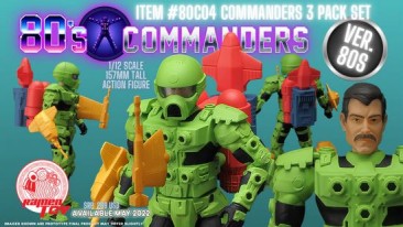 Ramen Toy 80's Commanders 3 Pack Set