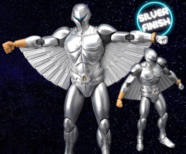 Ramen Toy SH01 SilverHawks Quicksilver With Tally-Hawk