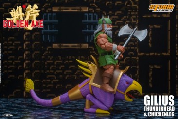 Storm Collectibles Golden Axe Gilius Thunderhead and Chickenleg Figure Set