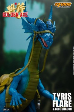 Storm Collectibles Golden Axe Tyris Flare and Blue Dragon Figure Set