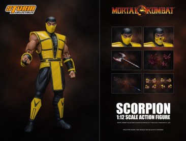 Storm Collectibles Mortal Kombat 3 VS Series Scorpion 1/12 Scale Action Figure