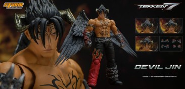 Storm Collectibles Tekken 7 Devil Jin 1:12 Scale Action Figure