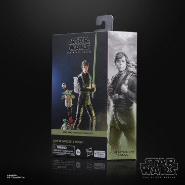 Star Wars The Black Series 6" Luke Skywalker & Grogu (Book of Boba Fett)