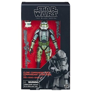 Star Wars The Black Series 6" Clone Commander Gree [The Clone Wars]