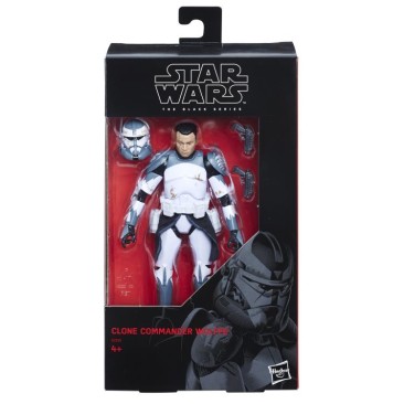 Star Wars The Black Series 6" Clone Commander Wolffe [The Clone Wars]