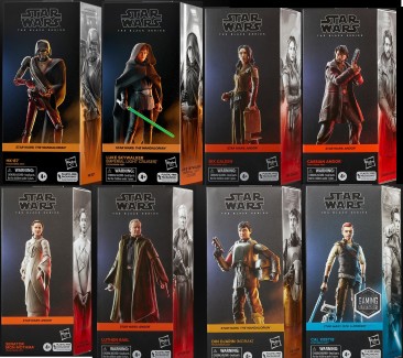 Star Wars The Black Series 6" Wave 10 Set of 8