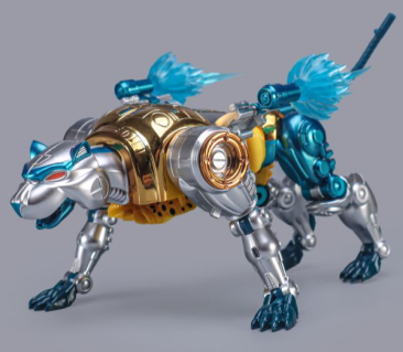 TransArt Toys Beast Wars BWM-03 Metal Leopard Commander (Metallic)