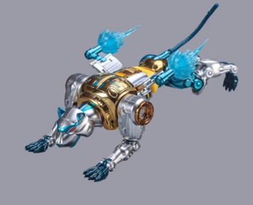 TransArt Toys Beast Wars BWM-03 Metal Leopard Commander (Metallic)