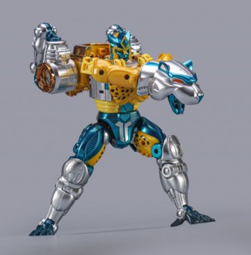 TransArt Toys Beast Wars BWM-03 Metal Leopard Commander (Metallic)