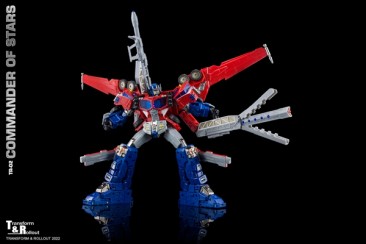 Transform and Rollout R-02 Commander of Stars Figure