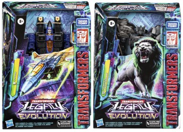 Transformers Legacy Evolution Voyager Dirge and Nemesis Leo Prime Set of 2