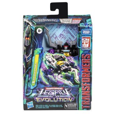 Transformers Legacy Evolution Deluxe Crosscut, Animated Prowl, Shrapnel & Crashbar Set of 4