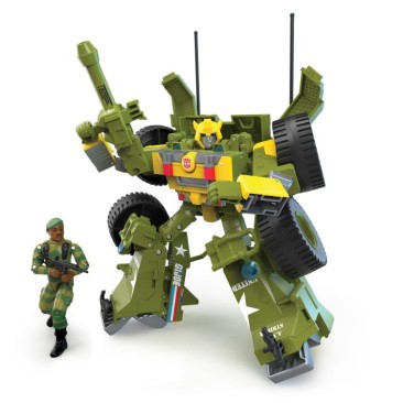 Transformers Collaborative: G.I. Joe Mash-Up Bumblebee A.W.E. Striker & Lonzo Stalker Wilkinson