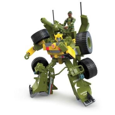 Transformers Collaborative: G.I. Joe Mash-Up Bumblebee A.W.E. Striker & Lonzo Stalker Wilkinson