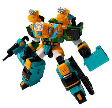 Metal Cardbot Mega Class Bluster Gale