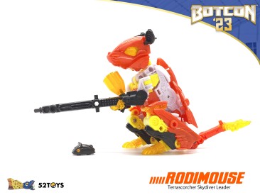 Botcon 2023 EXCLUSIVE Beast Drive Rodimouse Souvenir