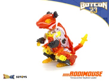 Botcon 2023 EXCLUSIVE Beast Drive Rodimouse Souvenir