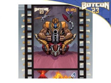 BOTCON 2023 EXCLUSIVE 1 of 1 Signed Step and Repeat (Tagged by Scott McNeil)