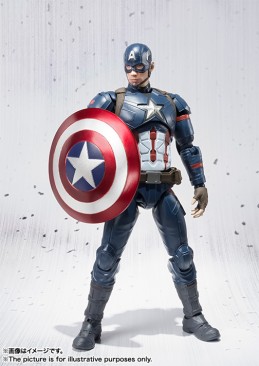 S.H. Figuarts Captain America: Civil War Captain America