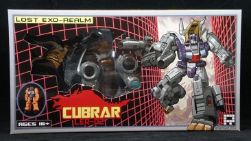 FansProject Lost Exo Realm LER-02 TFCON 2014 Exclusive Diaclone Color Cubrar & Driver
