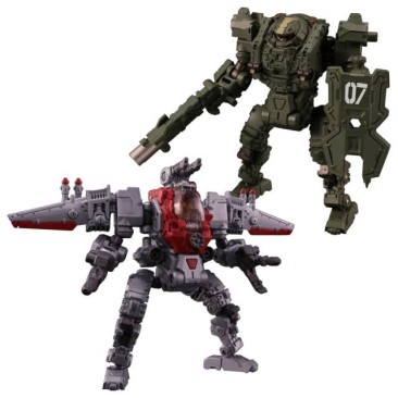 Diaclone Reboot DA-30 Powered System Maneuver Gamma and Delta