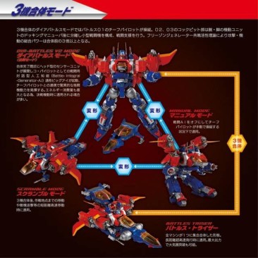 Diaclone Reboot DA01 Dia-Battles V2