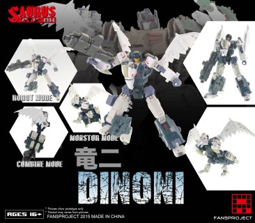 FansProject Saurus Ryu-Oh Dinoni