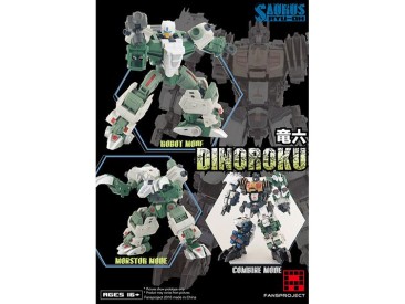 FansProject Saurus Ryu-Oh Dinoroku