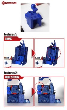 Perfect Effect PC-18 Upgrade Set for LGEX God Jinrai/Ginrai