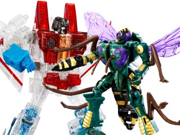 Transformers: Beast Wars BWVS-08 Starscream vs Waspinator (Premium Finish) Two-Pack