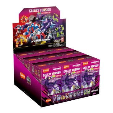 Blokees Transformers Galaxy Class Wave 4 (Sealed Case of 9)